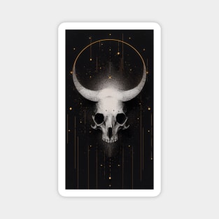 Bull Skull Magnet