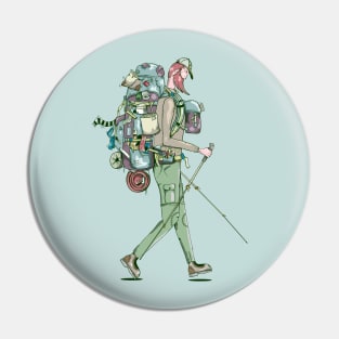 Thru-hiker Pin