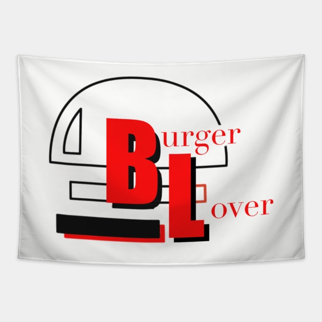 Burger lover Tapestry by JulietFrost