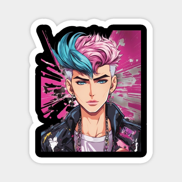 Anime Boy Magnet by animegirlnft
