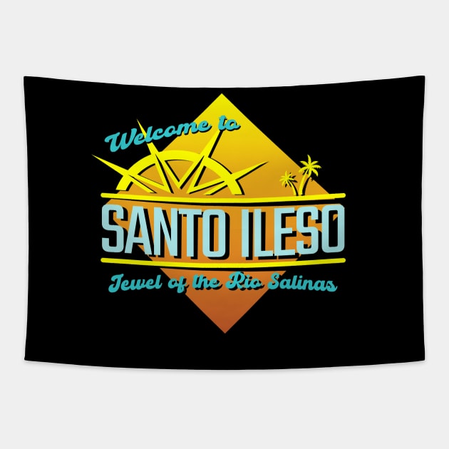 Santo Ileso Tapestry by Vault Emporium