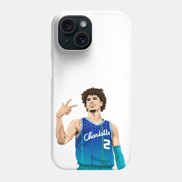 LaMelo Ball Phone Case by knnthmrctn