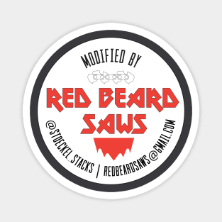 Red Beard Saws Magnet