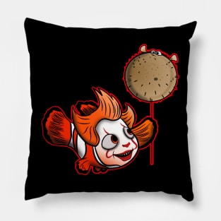 Clown Fish Mashup Pillow