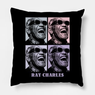 Ray Charles 1977s Pop Art Pillow