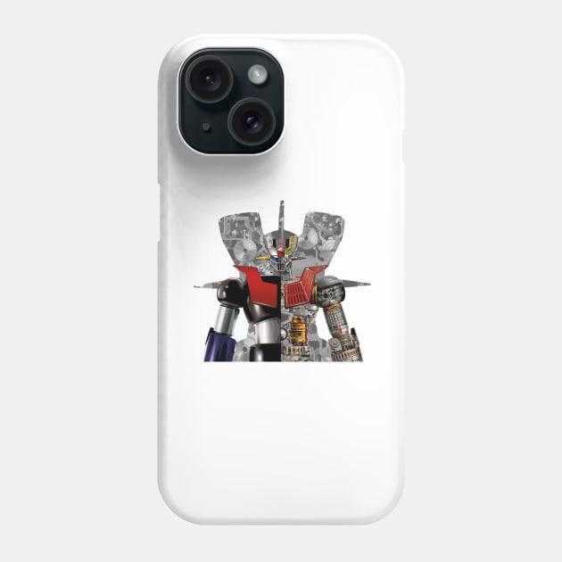 Mazinger Z Phone Case by shukomei