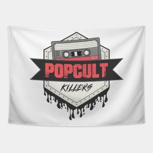 PopCultKillers Logo - Cassette Tapestry