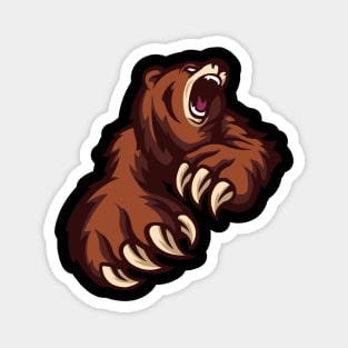 Bear Attack Magnet