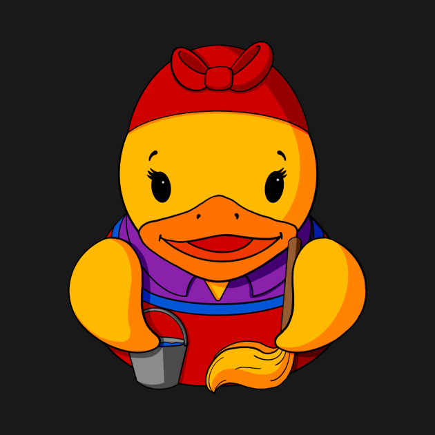 Cleaner Rubber Duck by Alisha Ober Designs