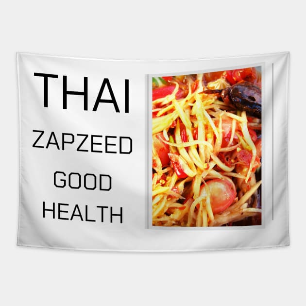 Thai food t shirt. Tapestry by PowerShopDesign