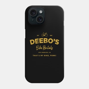 Deebo's Bike Rentals Phone Case