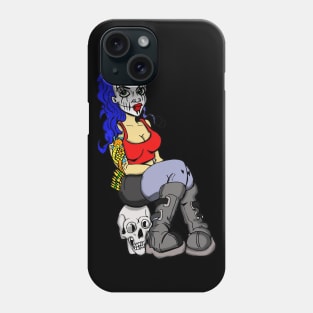 Dark pinup Phone Case