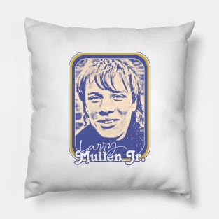 Larry Mullen Jr / Retro 80s Fan Design Pillow