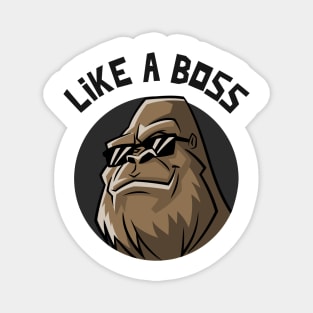 Like a Boss Tees Magnet