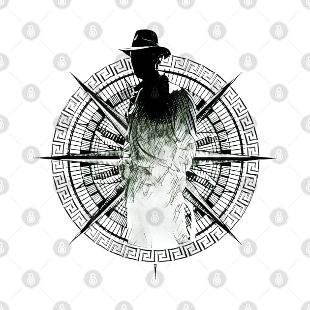 The Man in the Hat - Compass II by Fenay-Designs