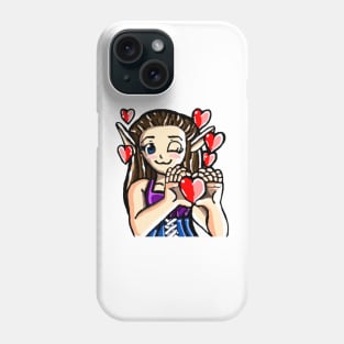 Heart Emote Phone Case