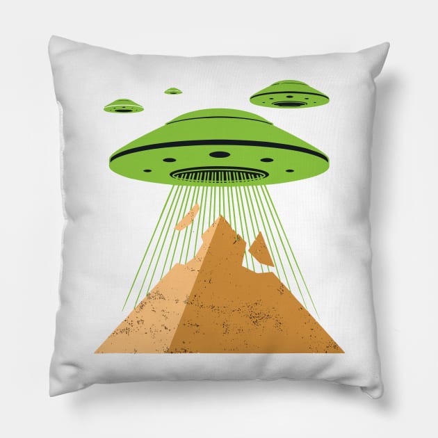 Ancient Alien Theory Novelty Shirt - UFO Conspiracy Pillow by LEGO