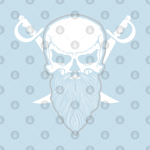 Discover Bearded SKULL - Bones - T-Shirt