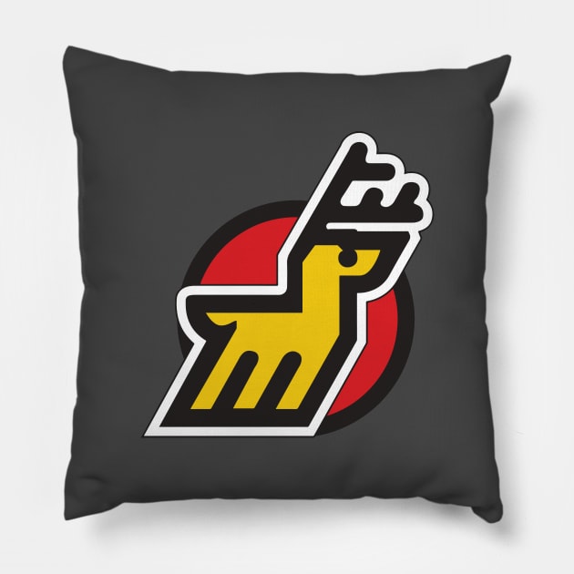 Michigan Stags Pillow by HeyBeardMon