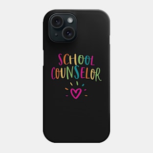 School Guidance Counselor Appreciation Back to School Phone Case