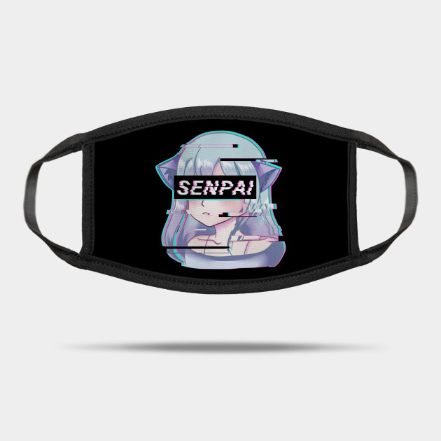 Aesthetic Vaporwave Anime Cat Girl Vaporwave Aesthetic Mask Teepublic
