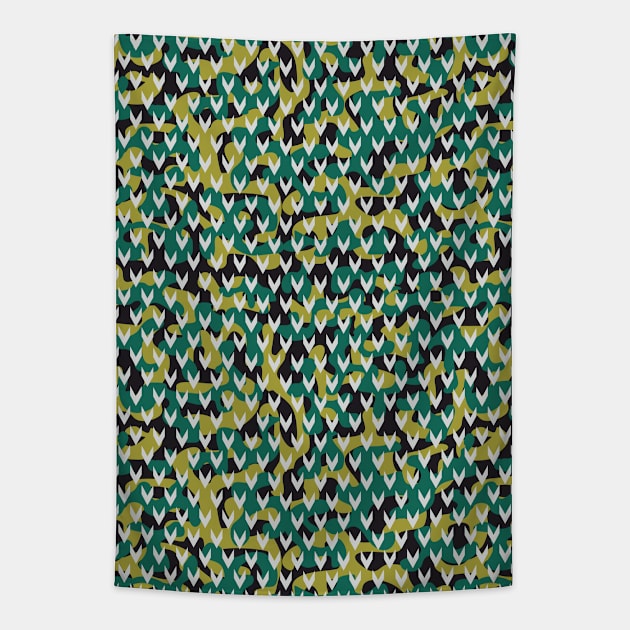 Military Camouflage Tapestry by ilhnklv