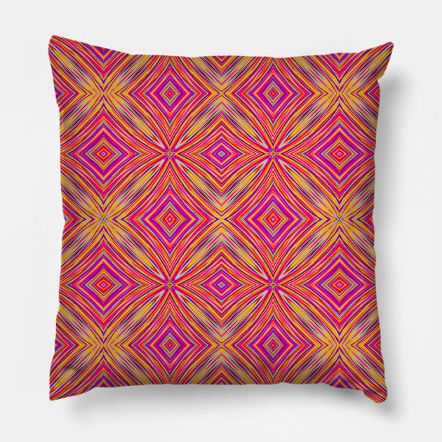 Tropical Warm Colors Pillow by Amanda1775