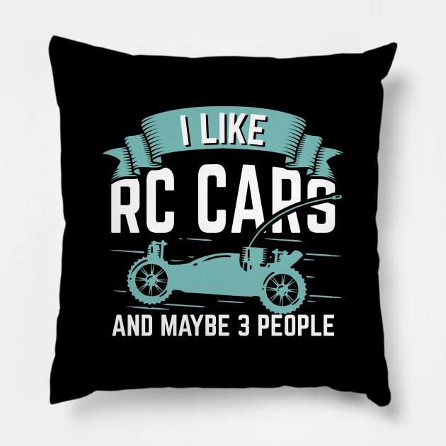 RC Car Remote Radio Control Controlled Model Gift Pillow by Dolde08