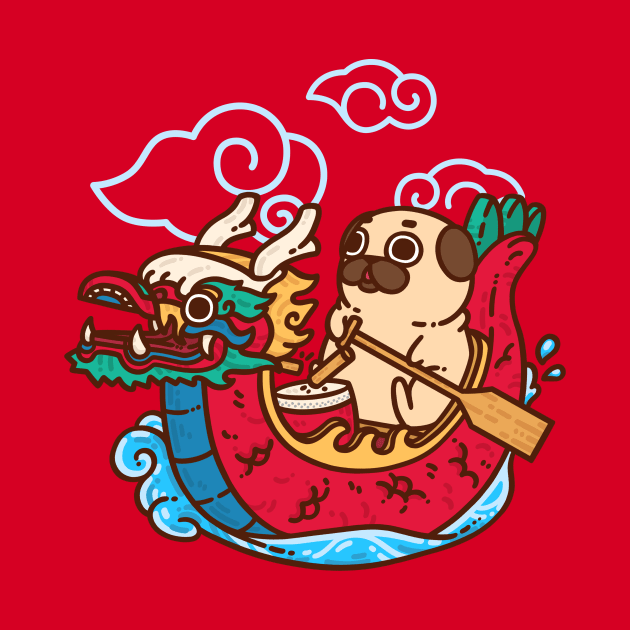 Dragon Boat Puglie by Puglie Pug 