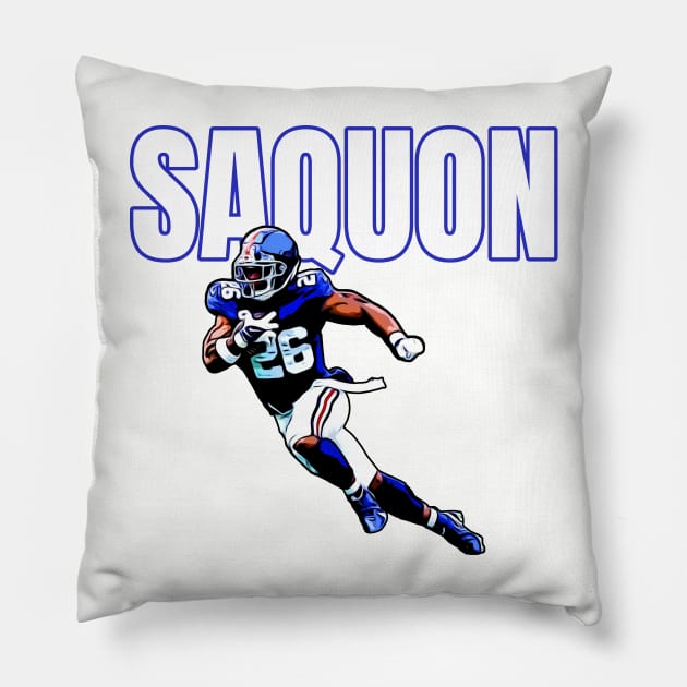 Giants Saquon 26 Pillow by Gamers Gear