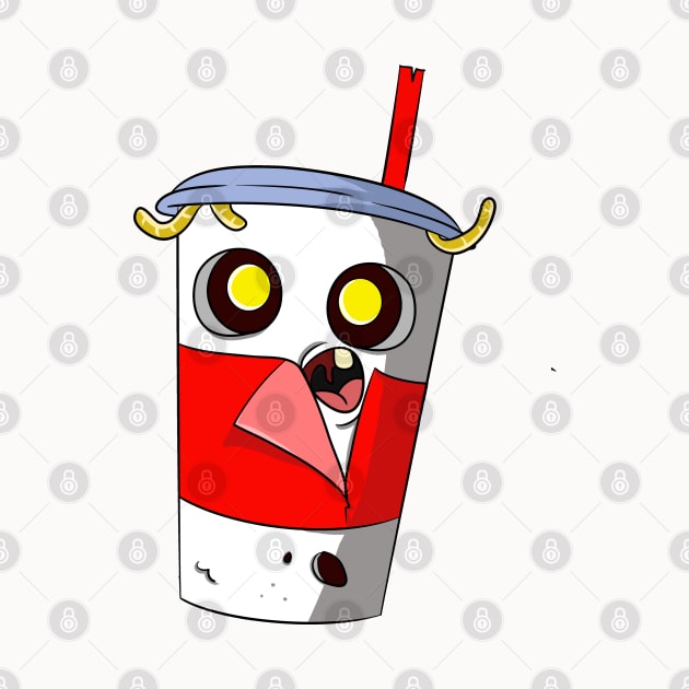 Cute Fizzy Zombie Drink by Trendy Black Sheep