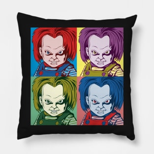 Evil Doll Pop Pillow