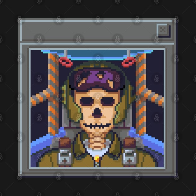 Skeletal Pilot by ThrallOfTime