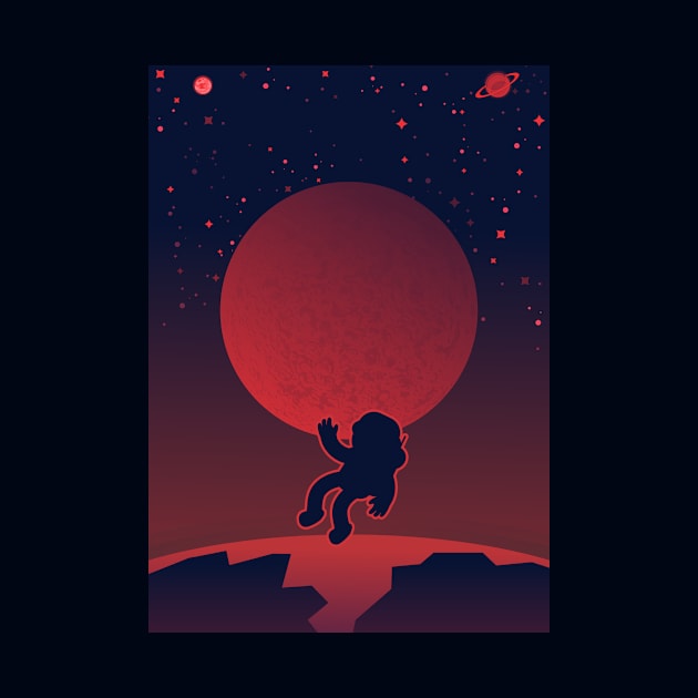 astronaut by eryepee