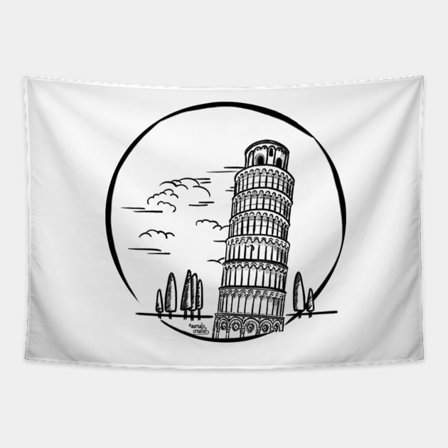 Italy - Pisa Tapestry by Aurealis