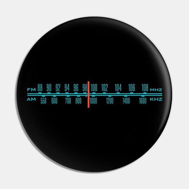 Radio Dial Pin by KevShults