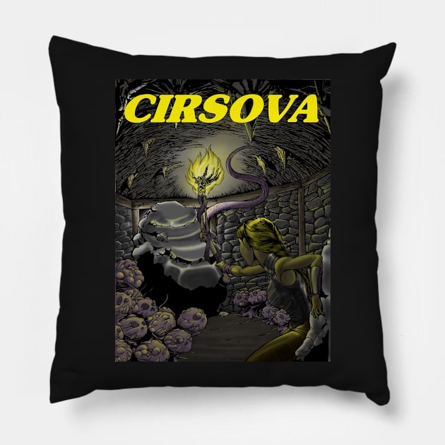 Cirsova Darla of Deodanth Pillow by cirsova