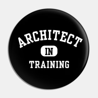 Architect In Training Pin