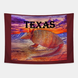 Texas armadillo Tapestry