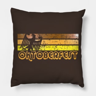 Retro Oktoberfest German Heritage Pillow