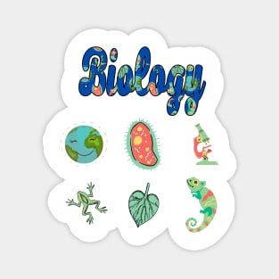 BIOLOGY STICKERS Magnet