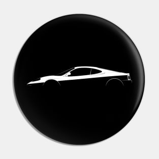 Ferrari 360 Modena Silhouette Pin