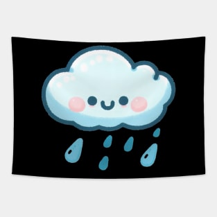 Happy little rain cloud Tapestry