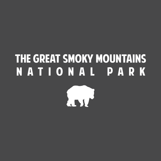 Great Smoky Mountains National Park Bear Retro by roamfree