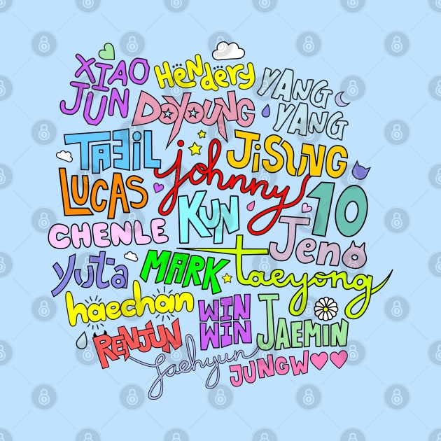 NCT's cute names. - OT21 by Duckieshop
