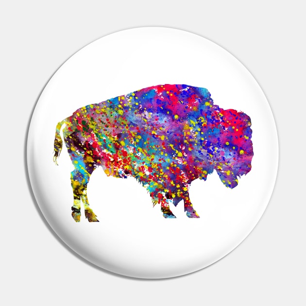 Bison Pin by erzebeth