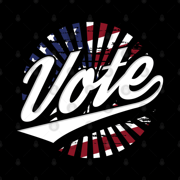 Vote Patriotic Design by uncannysage