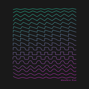 Synthesizer Waveform T-Shirt