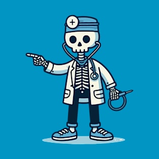 chiropractor skeleton T-Shirt