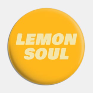 Lemon Soul Pin